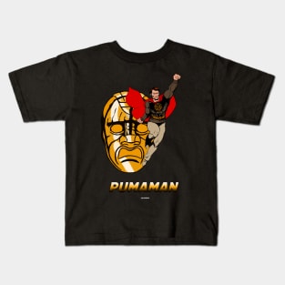 Pumaman mask Kids T-Shirt